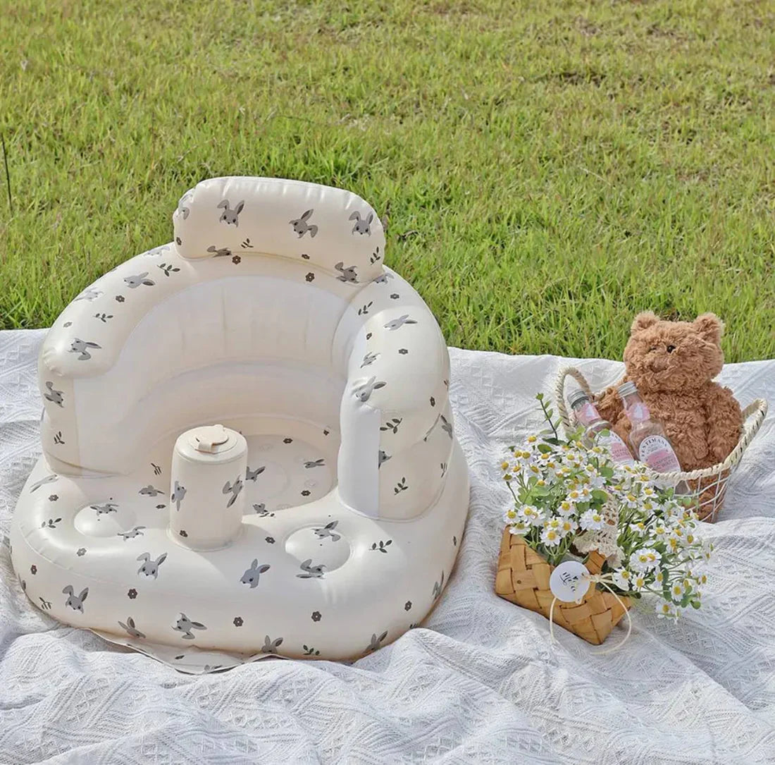 BabyBliss™️ Şişme Bebek Sandalyesi