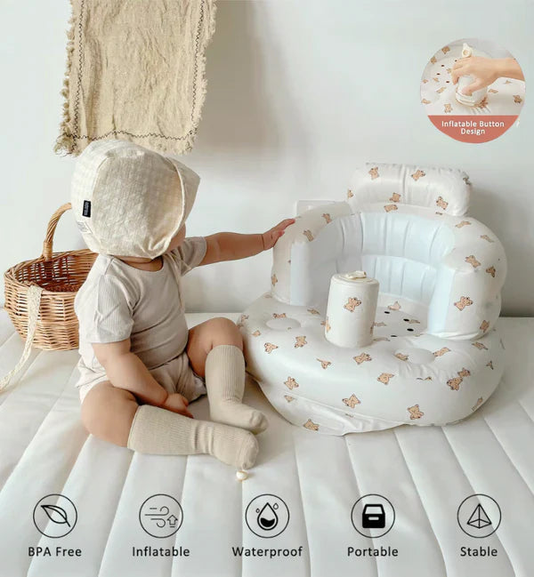 BabyBliss™️ Şişme Bebek Sandalyesi